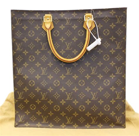 louis vuitton sac plat tote bag monogram purse handbag|louis vuitton flat bag.